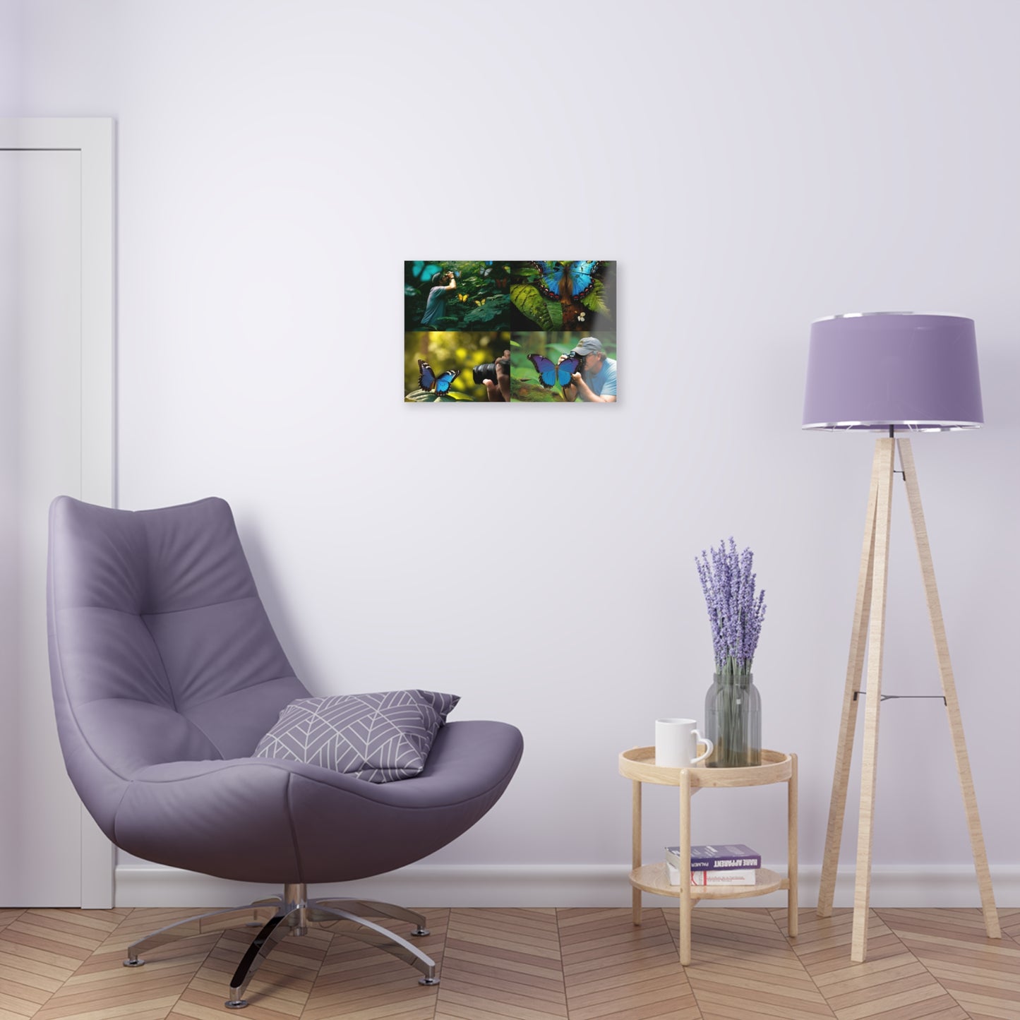 Acrylic Prints Jungle Butterfly 5