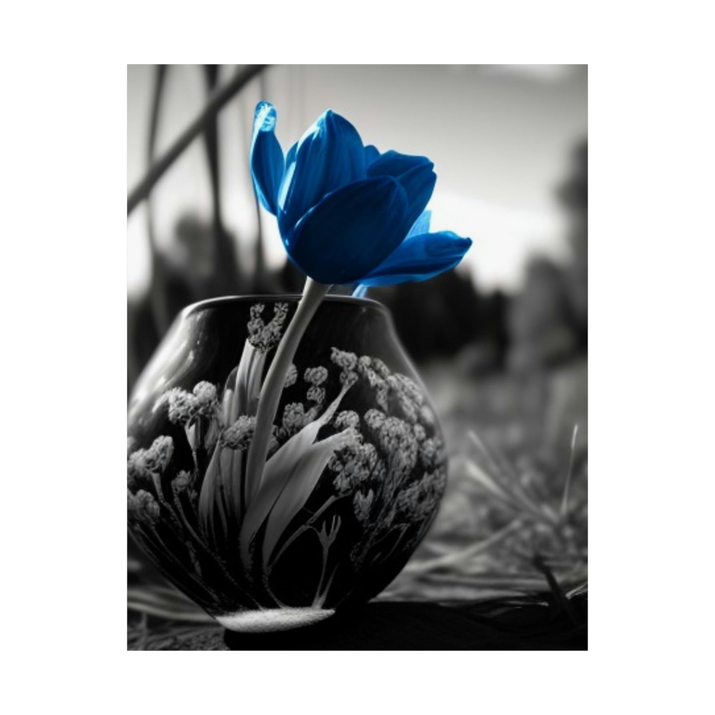 Premium Matte Vertical Posters Tulip 3