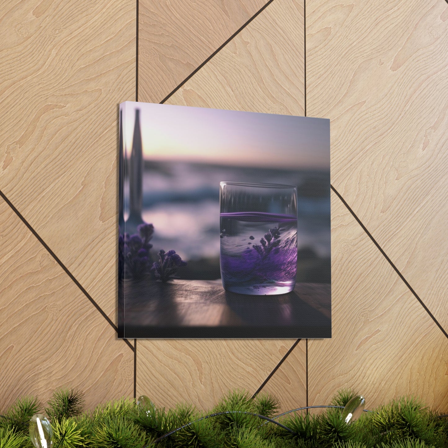 Canvas Gallery Wraps Lavender in a vase 4