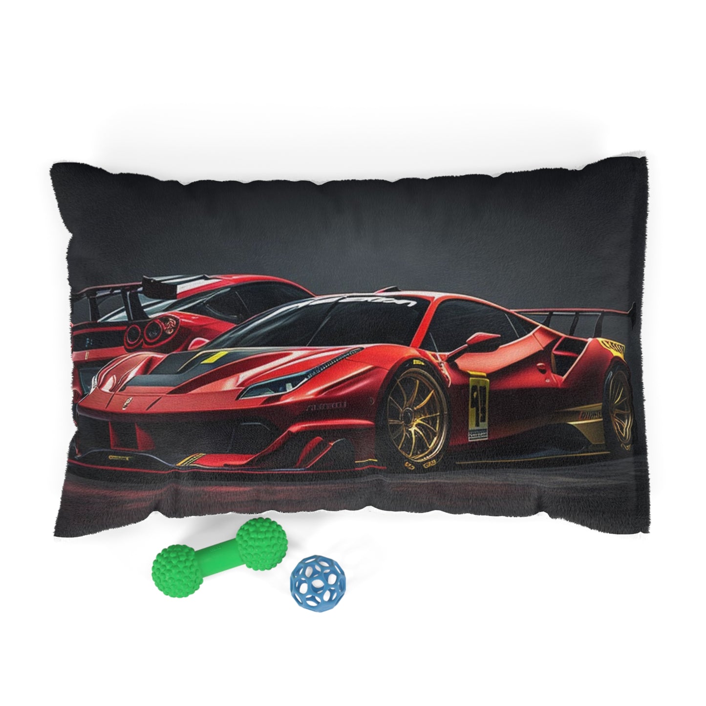 Pet Bed Ferrari Red 3