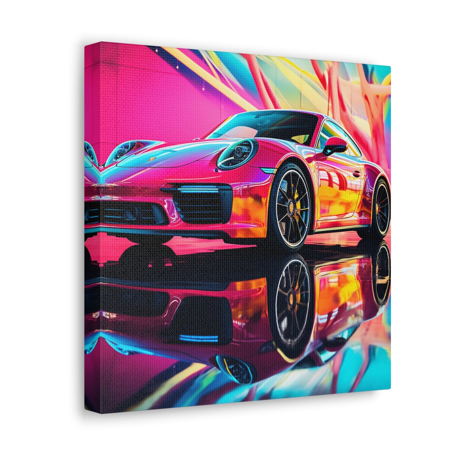 Canvas Gallery Wraps Macro Porsche 4