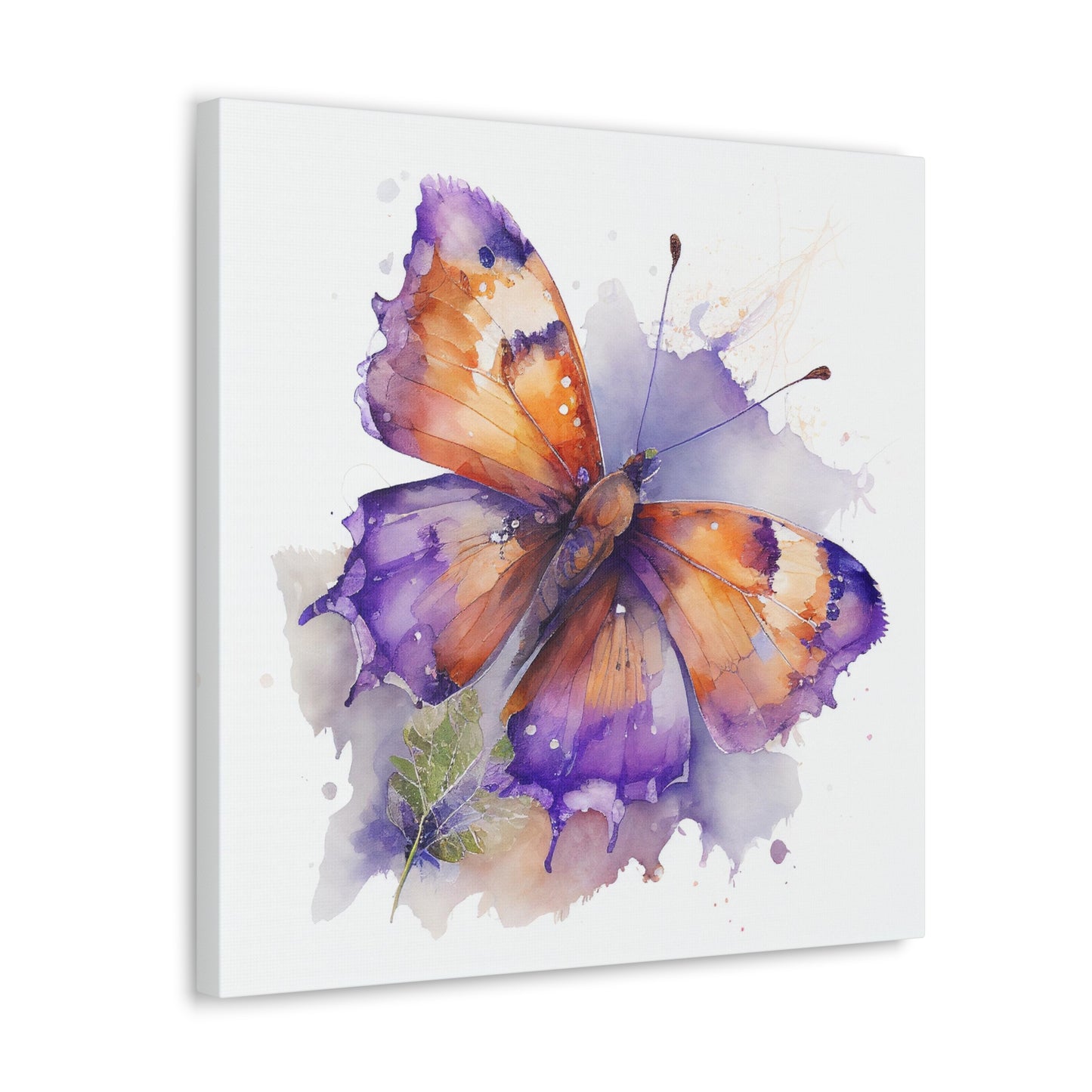 Canvas Gallery Wraps MerlinRose Watercolor Butterfly 2