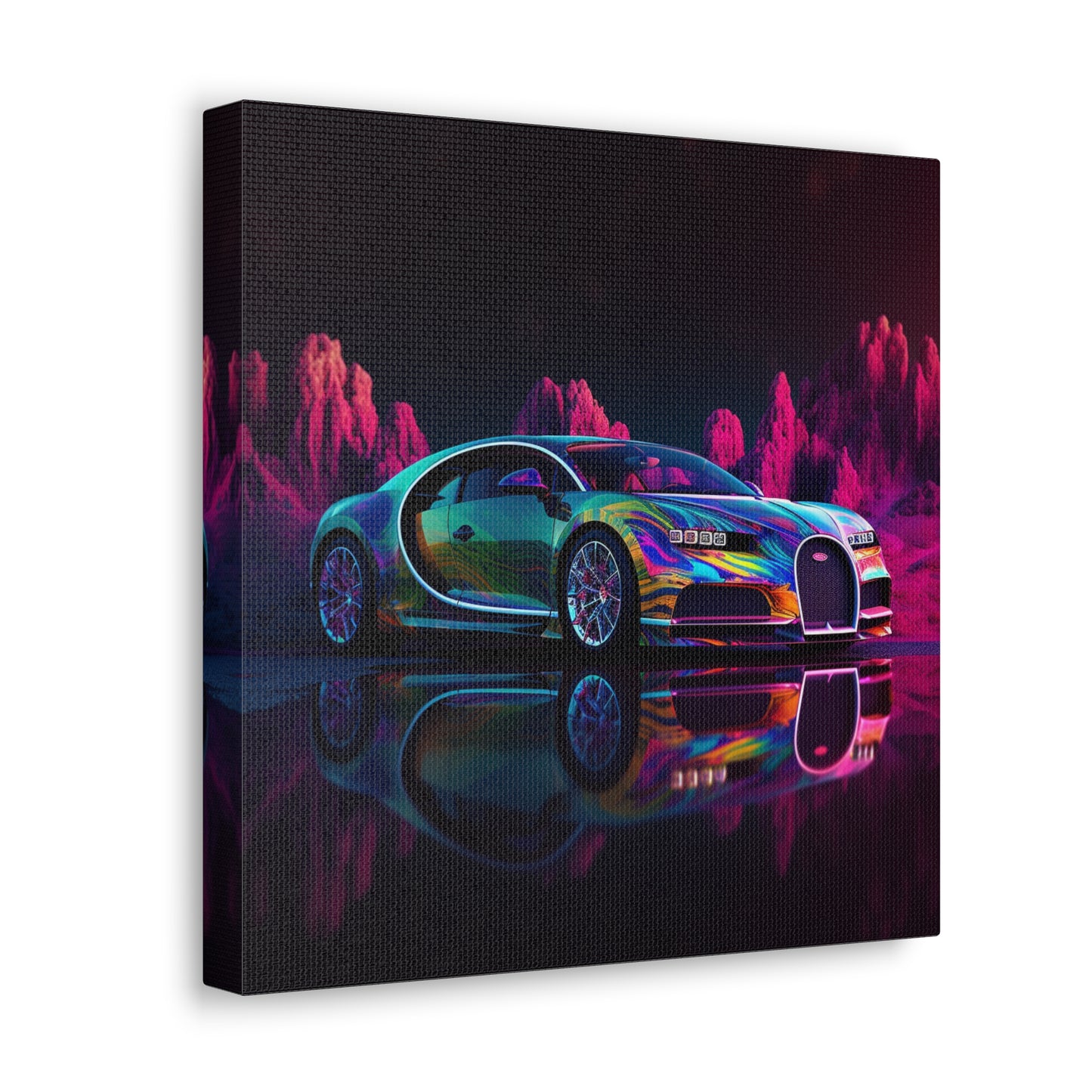 Canvas Gallery Wraps Florescent Bugatti Flair 2