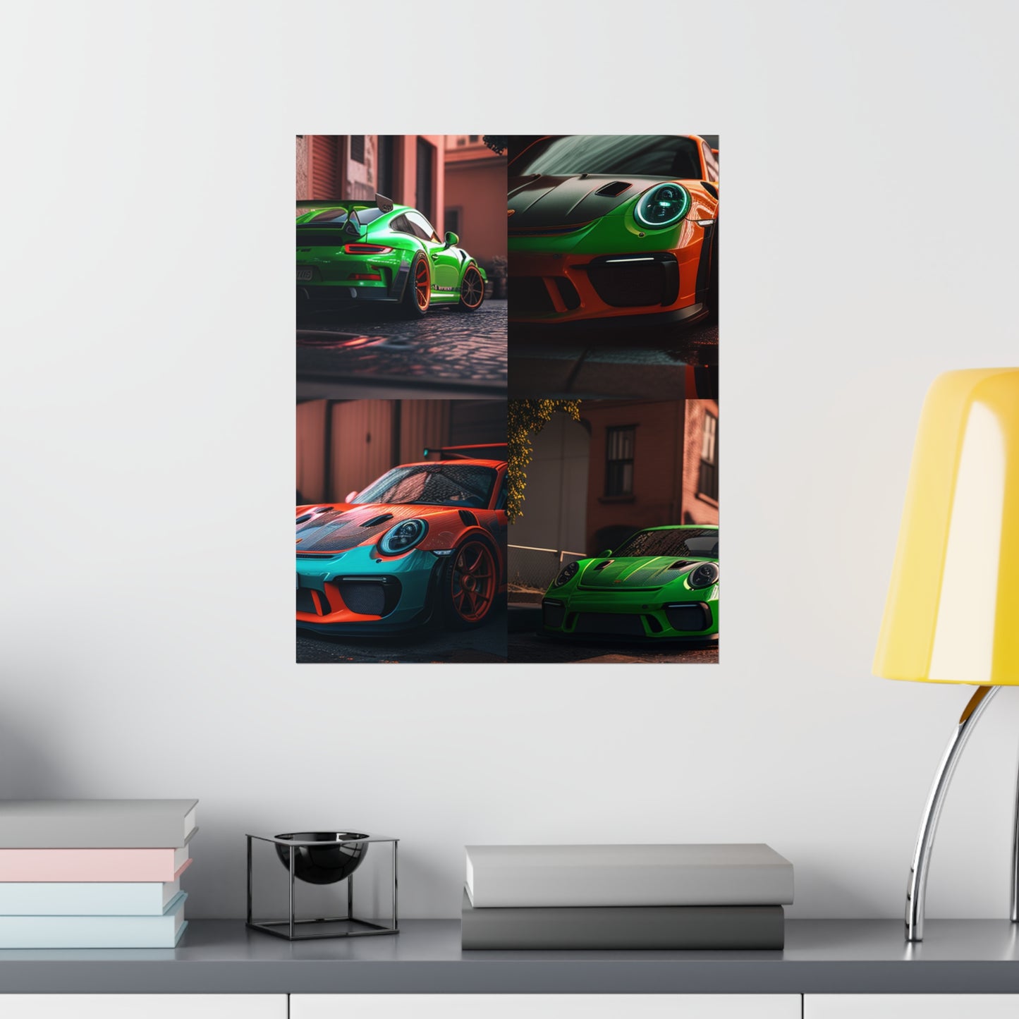 Premium Matte Vertical Posters porsche 911 gt3 5