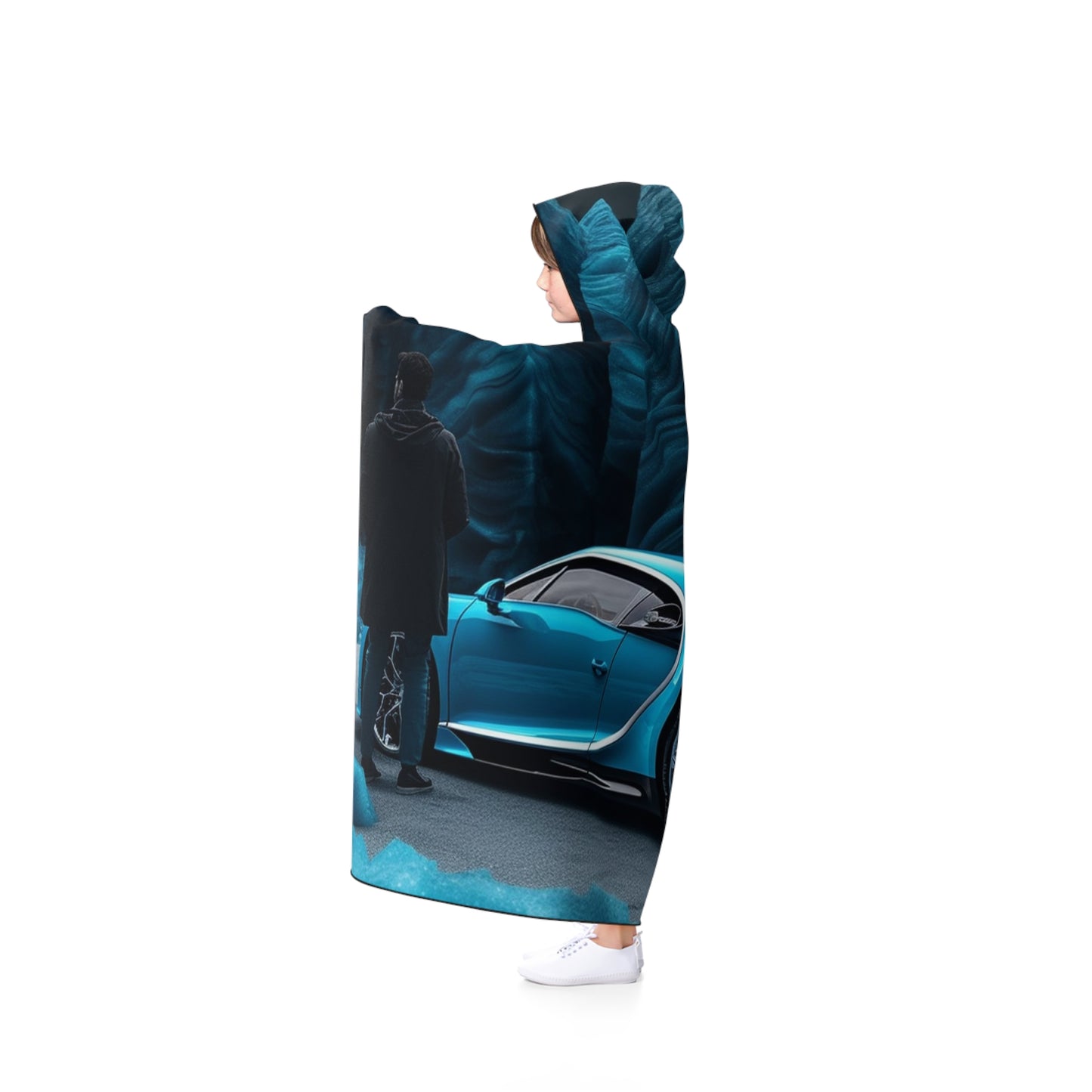 Hooded Blanket Bugatti Real Look 3