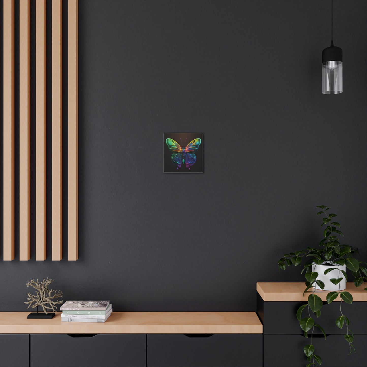 Canvas Gallery Wraps Raw Hyper Color Butterfly 3