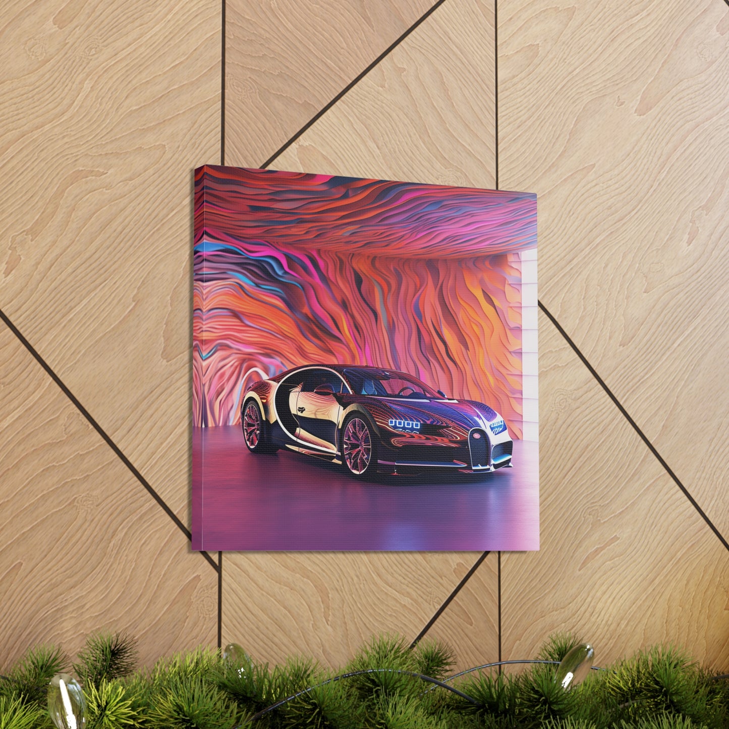 Canvas Gallery Wraps Bugatti Abstract Flair 4