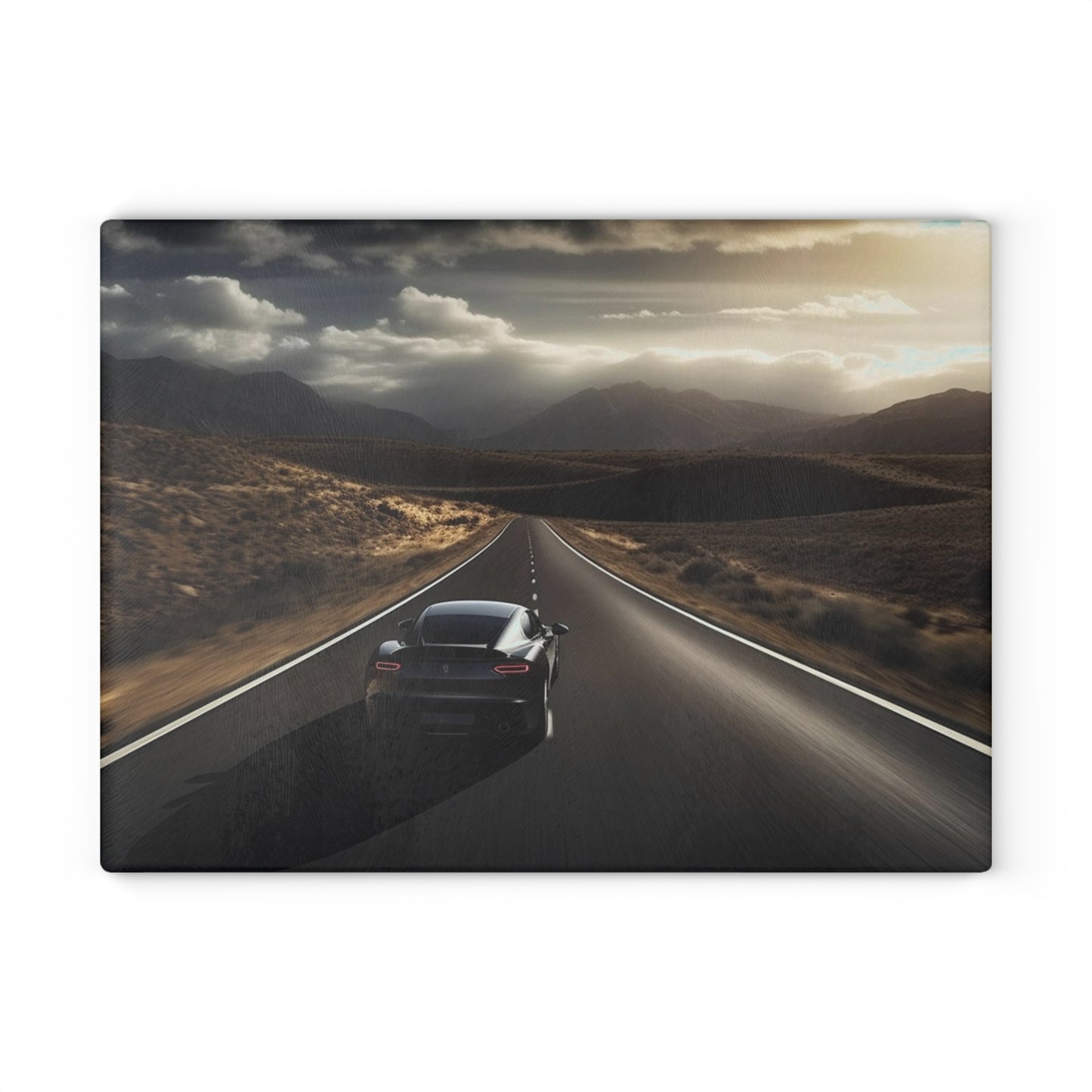 Glass Cutting Board Ferrari Road 3