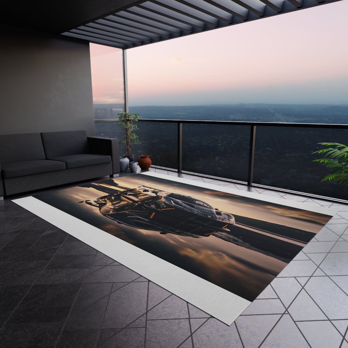 Outdoor Rug  Ferrari Lake 2