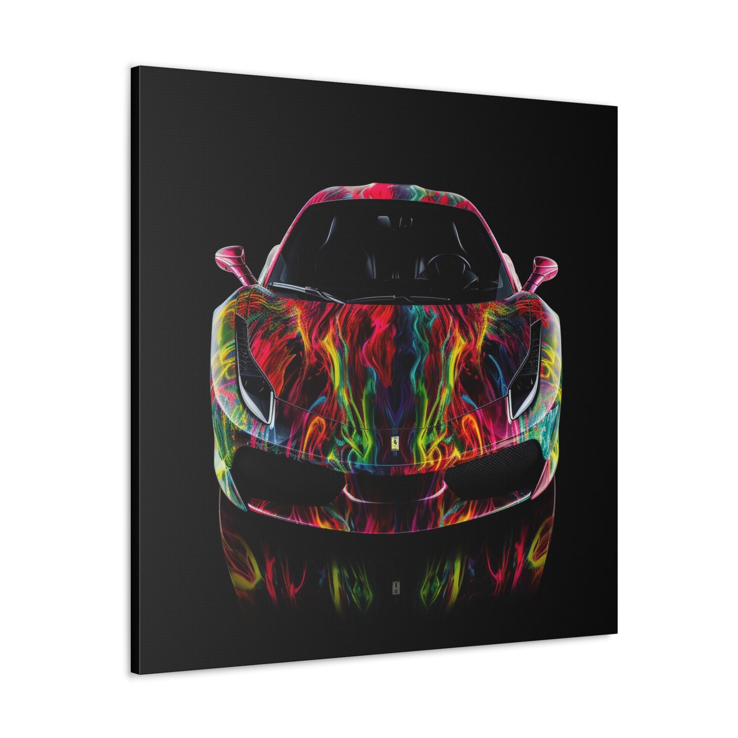 Canvas Gallery Wraps Ferrari Color 1