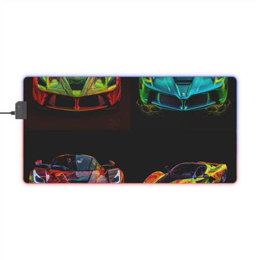 LED Gaming Mouse Pad Ferrari Neon 5