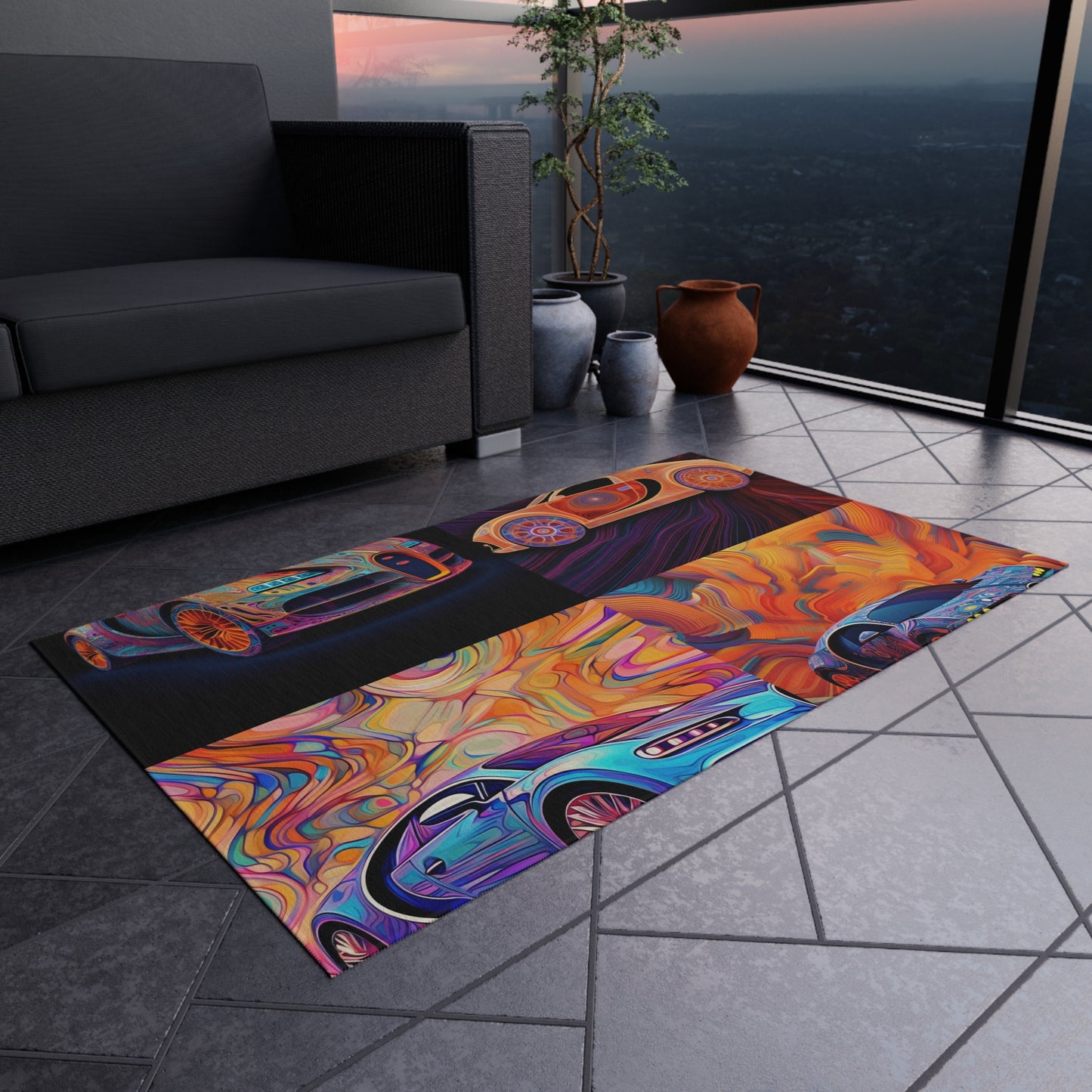 Outdoor Rug  Bugatti Abstract Concept 5