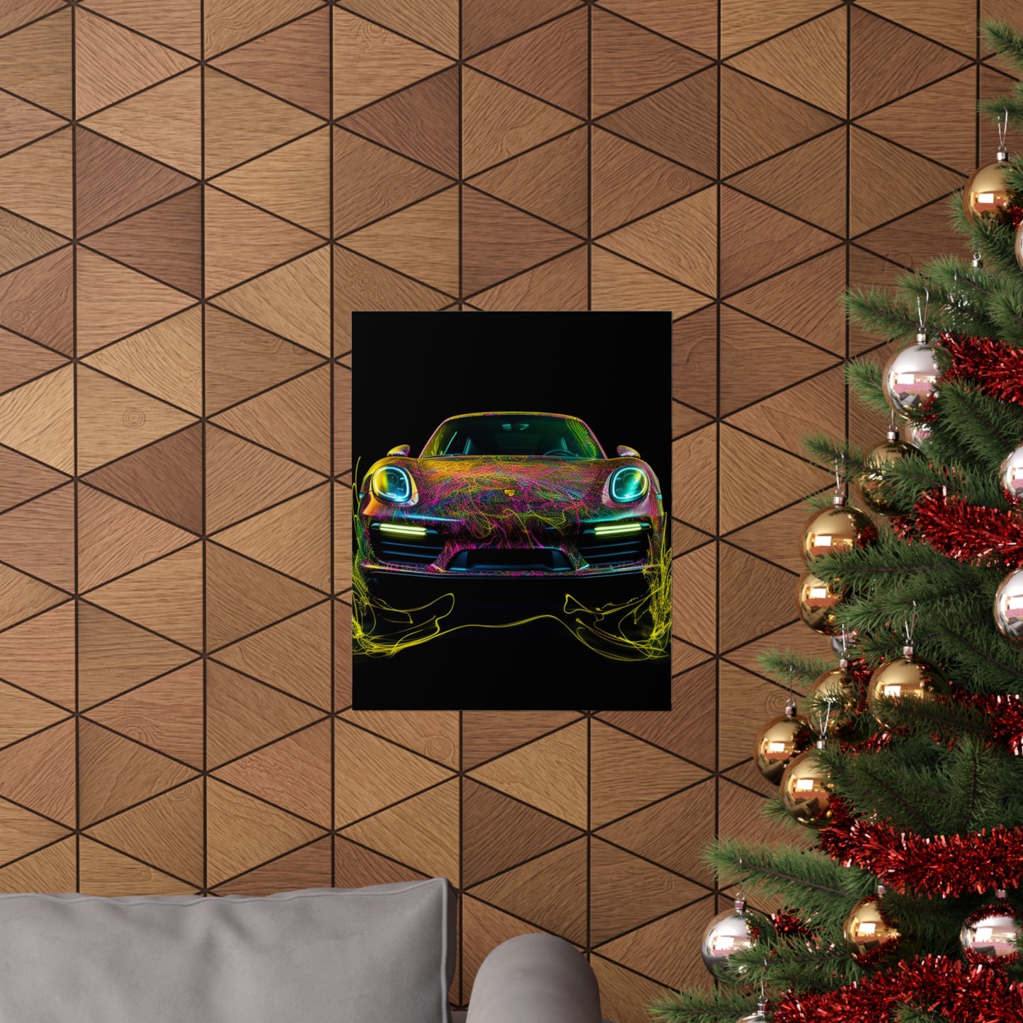 Premium Matte Vertical Posters Porsche Flair 2