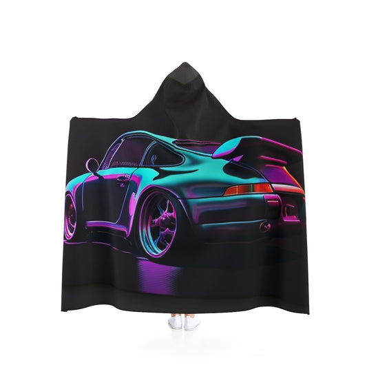 Hooded Blanket Porsche Purple 2