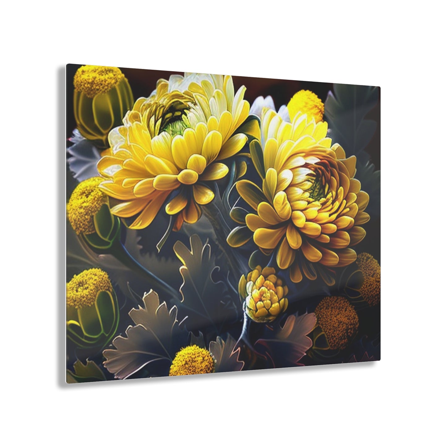 Acrylic Prints Yellow Hermosas Flores Amarillas 3