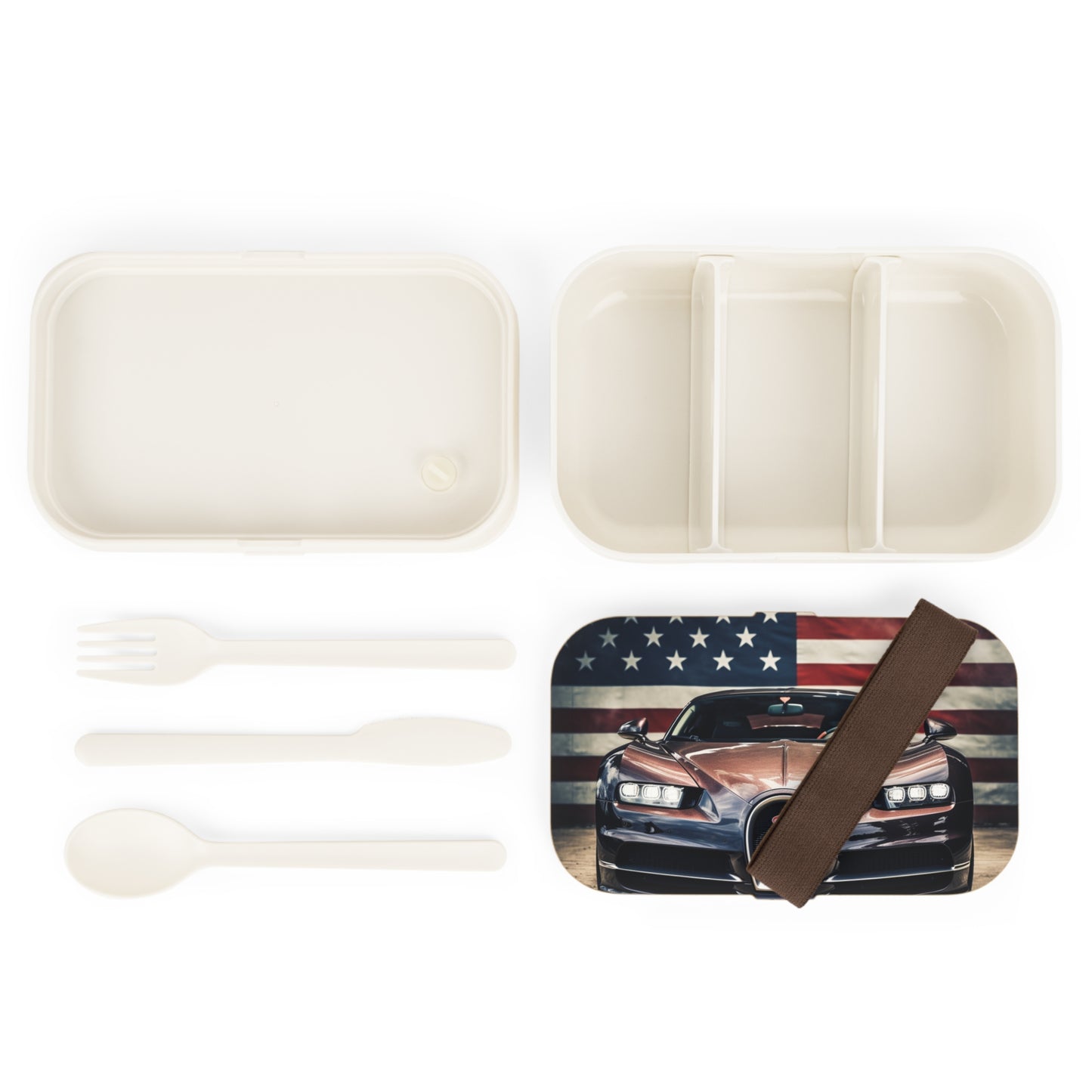Bento Lunch Box Bugatti Flag 4