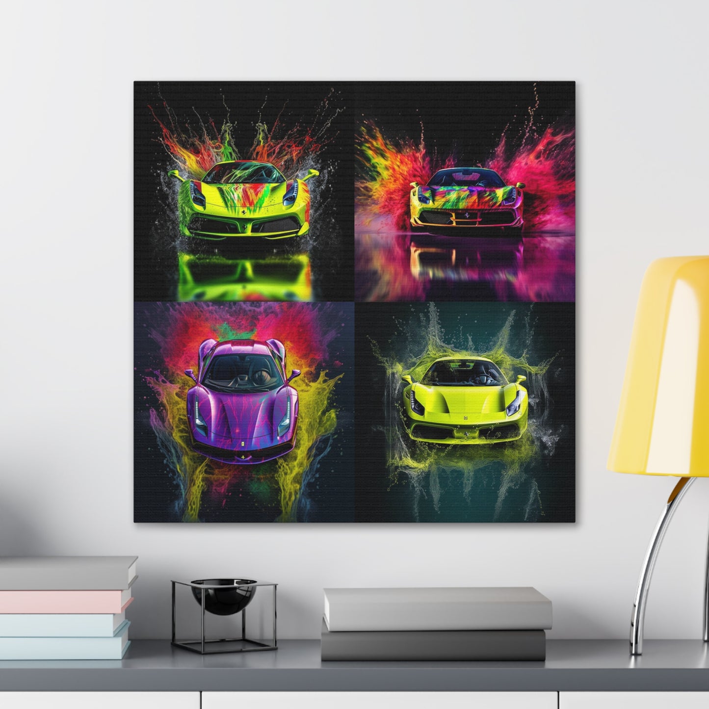 Canvas Gallery Wraps Farrari Water 5