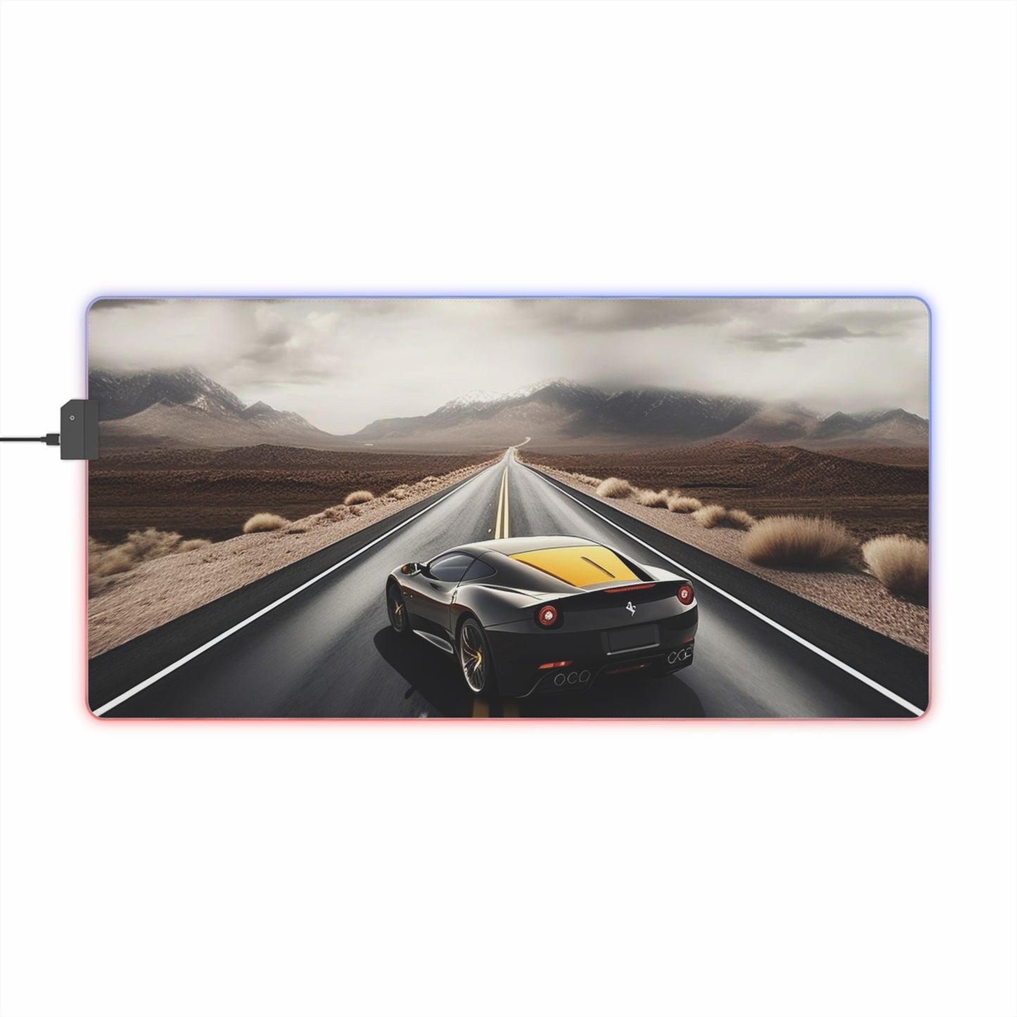 LED Gaming Mouse Pad Ferrari Road 4