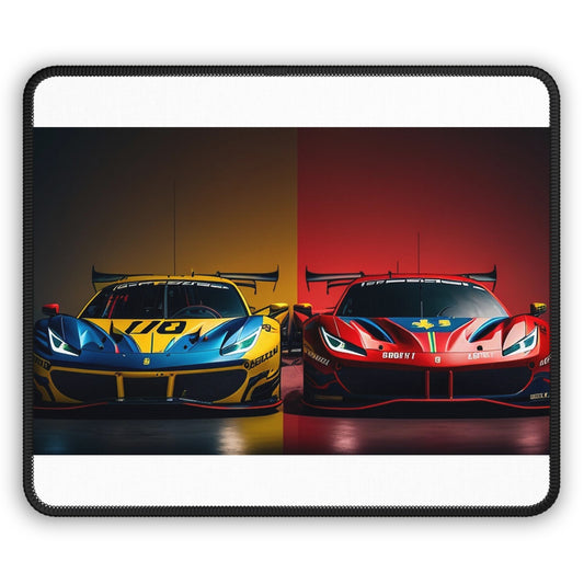 Gaming Mouse Pad  Ferrari Red Blue 3