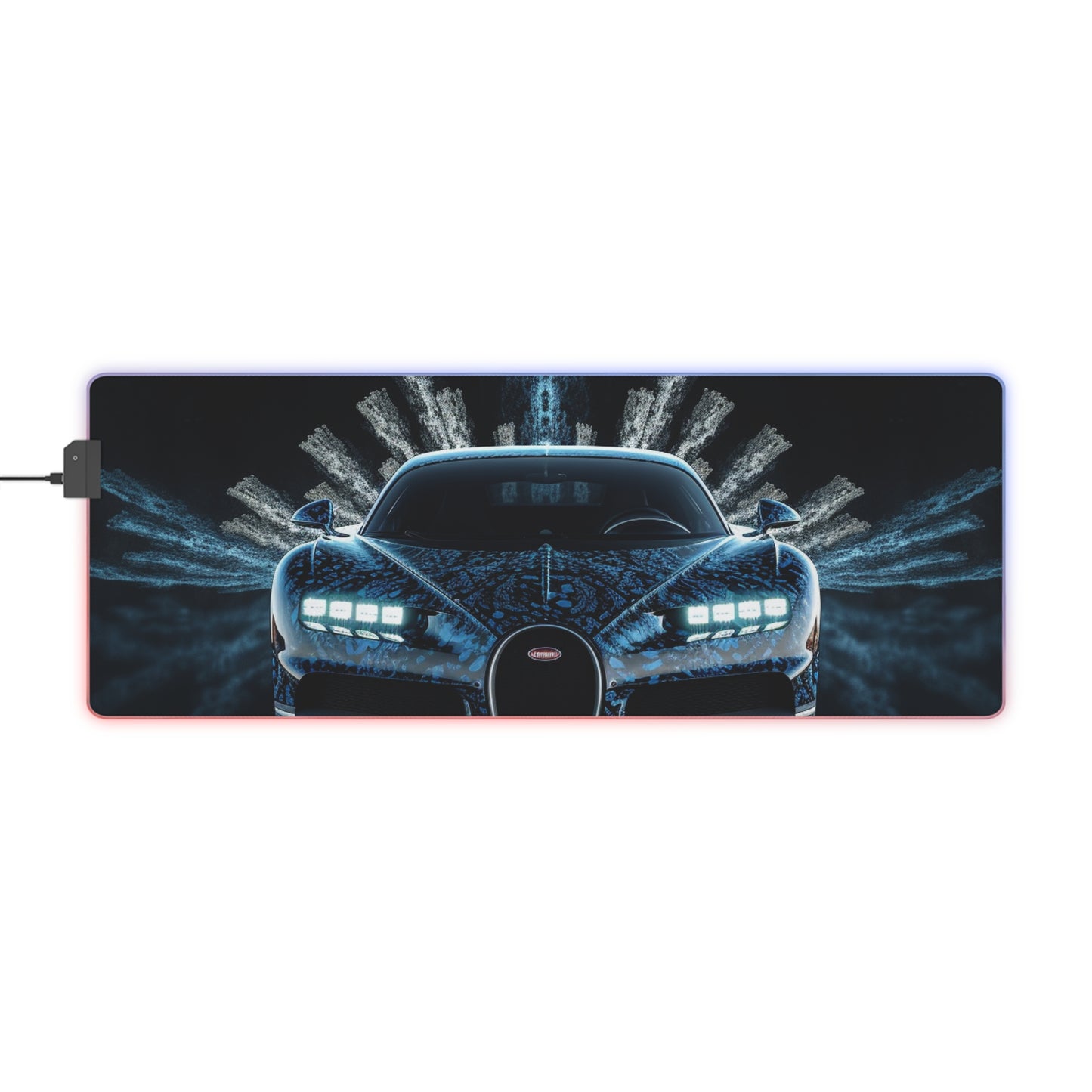 LED Gaming Mouse Pad Hyper Bugatti 2