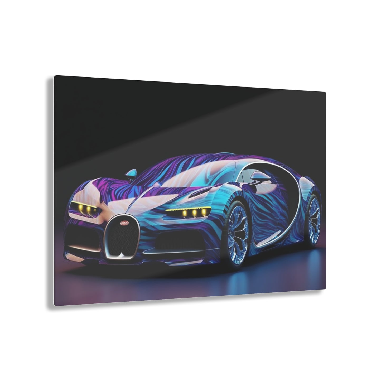 Acrylic Prints Bugatti Abstract Flair 3