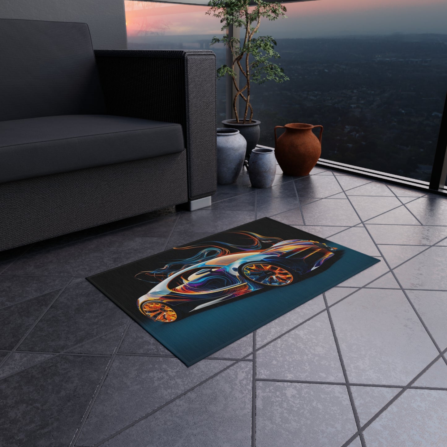 Outdoor Rug  Bugatti Abstract Flair 2