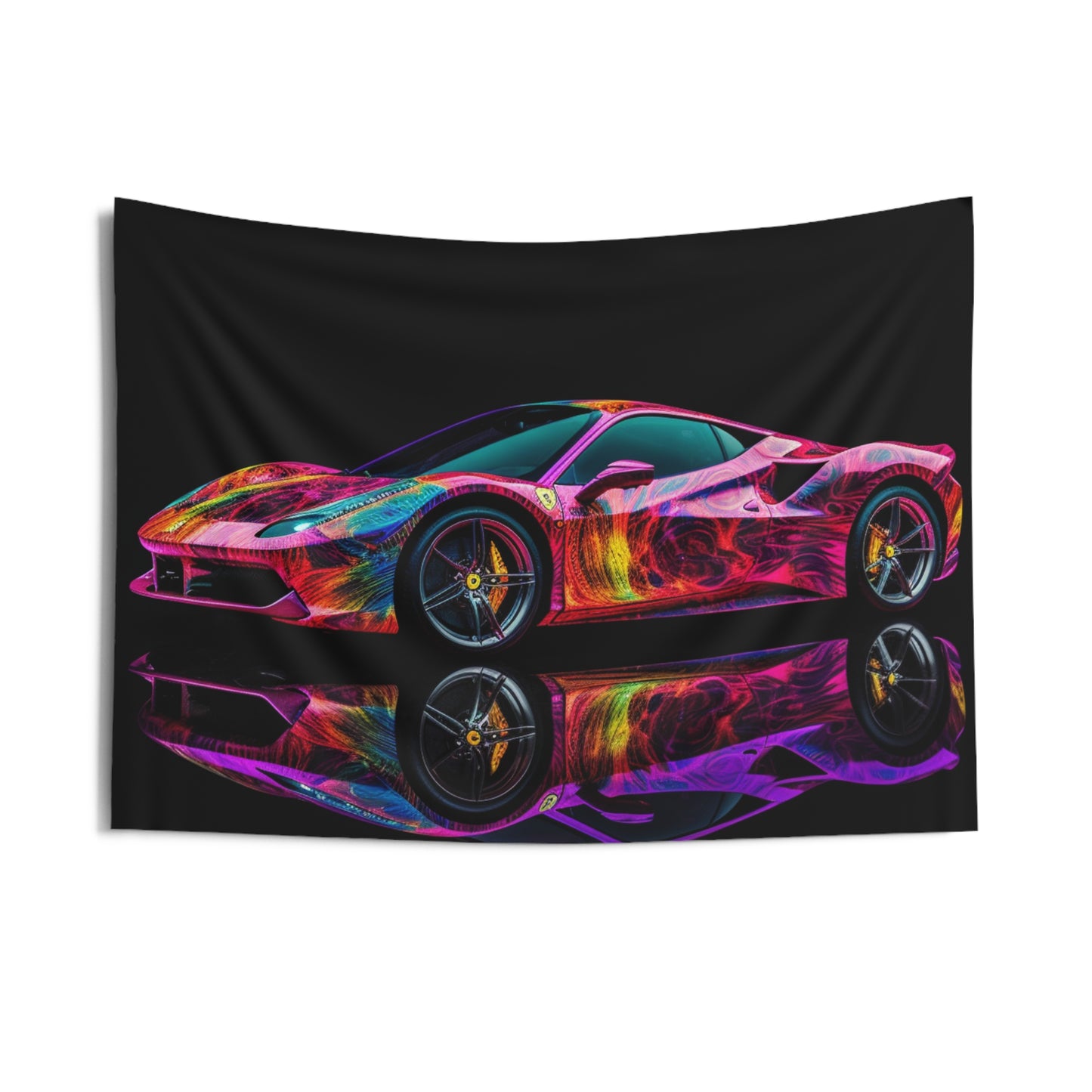 Indoor Wall Tapestries Ferrari Color 4