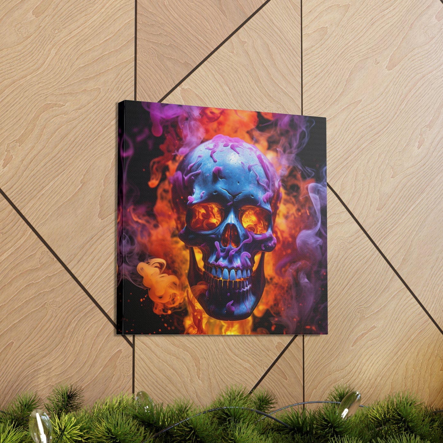 Canvas Gallery Wraps Macro Skull 3