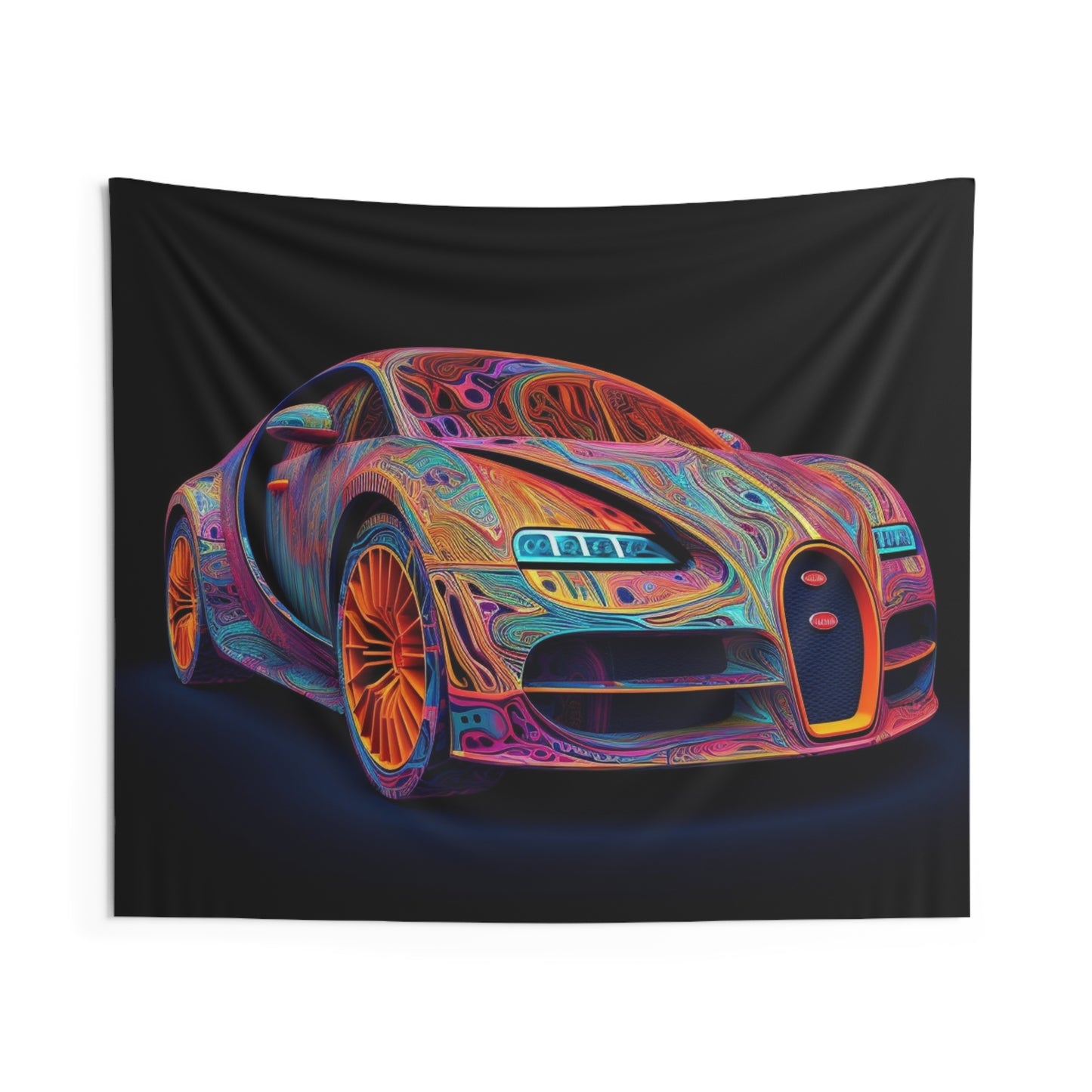 Indoor Wall Tapestries Bugatti Abstract Concept 1