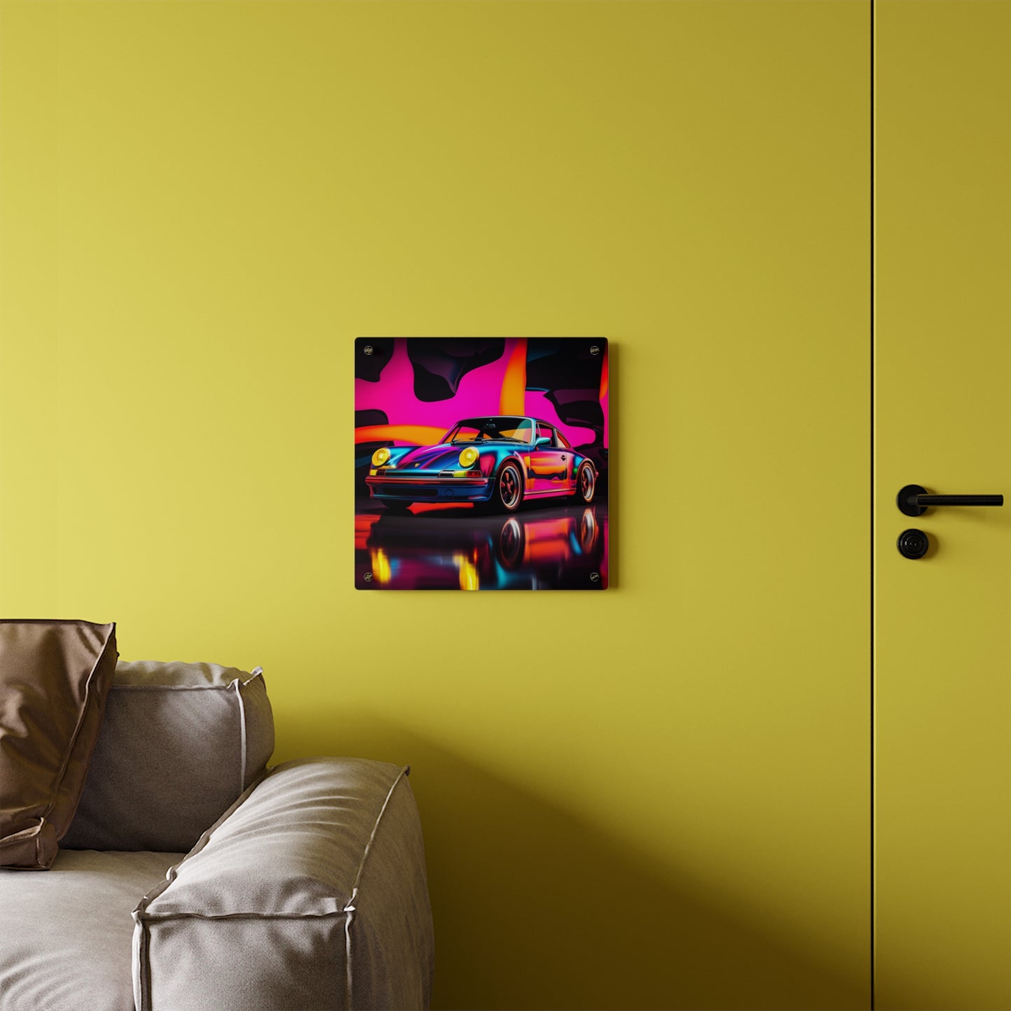 Acrylic Wall Art Panels Macro Porsche 2