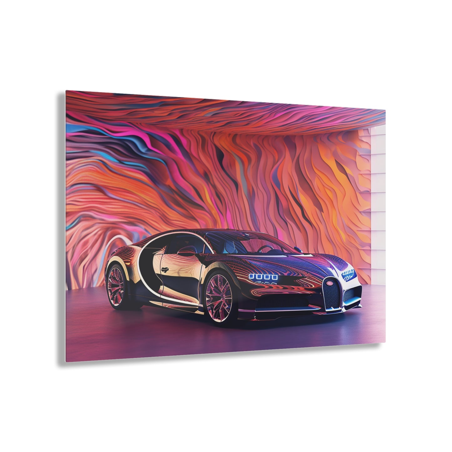 Acrylic Prints Bugatti Abstract Flair 4