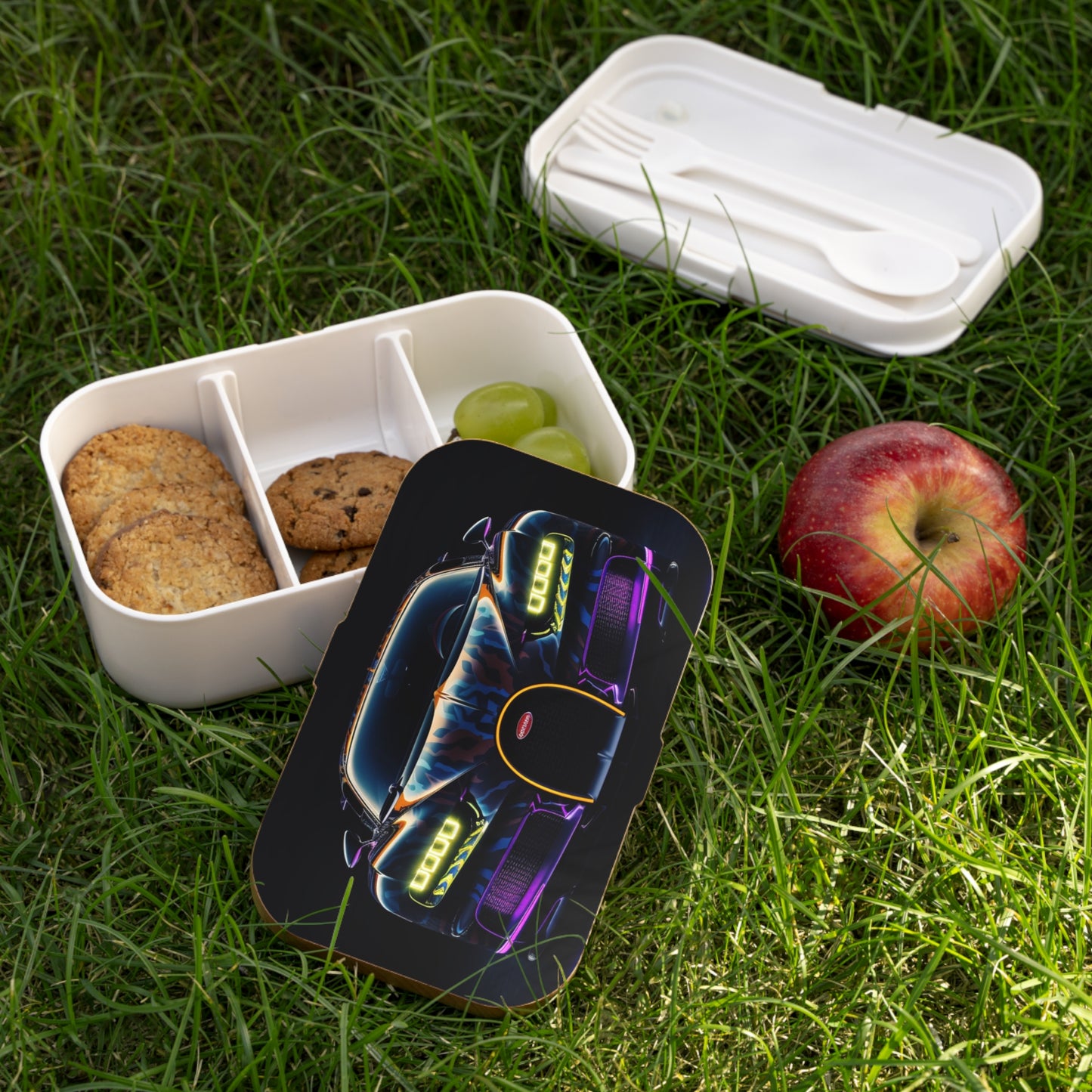 Bento Lunch Box Hyper Bugatti Chiron 3