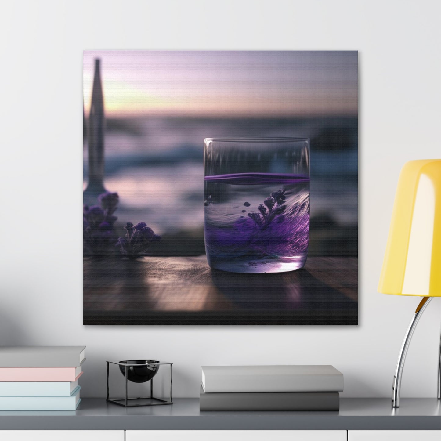 Canvas Gallery Wraps Lavender in a vase 4