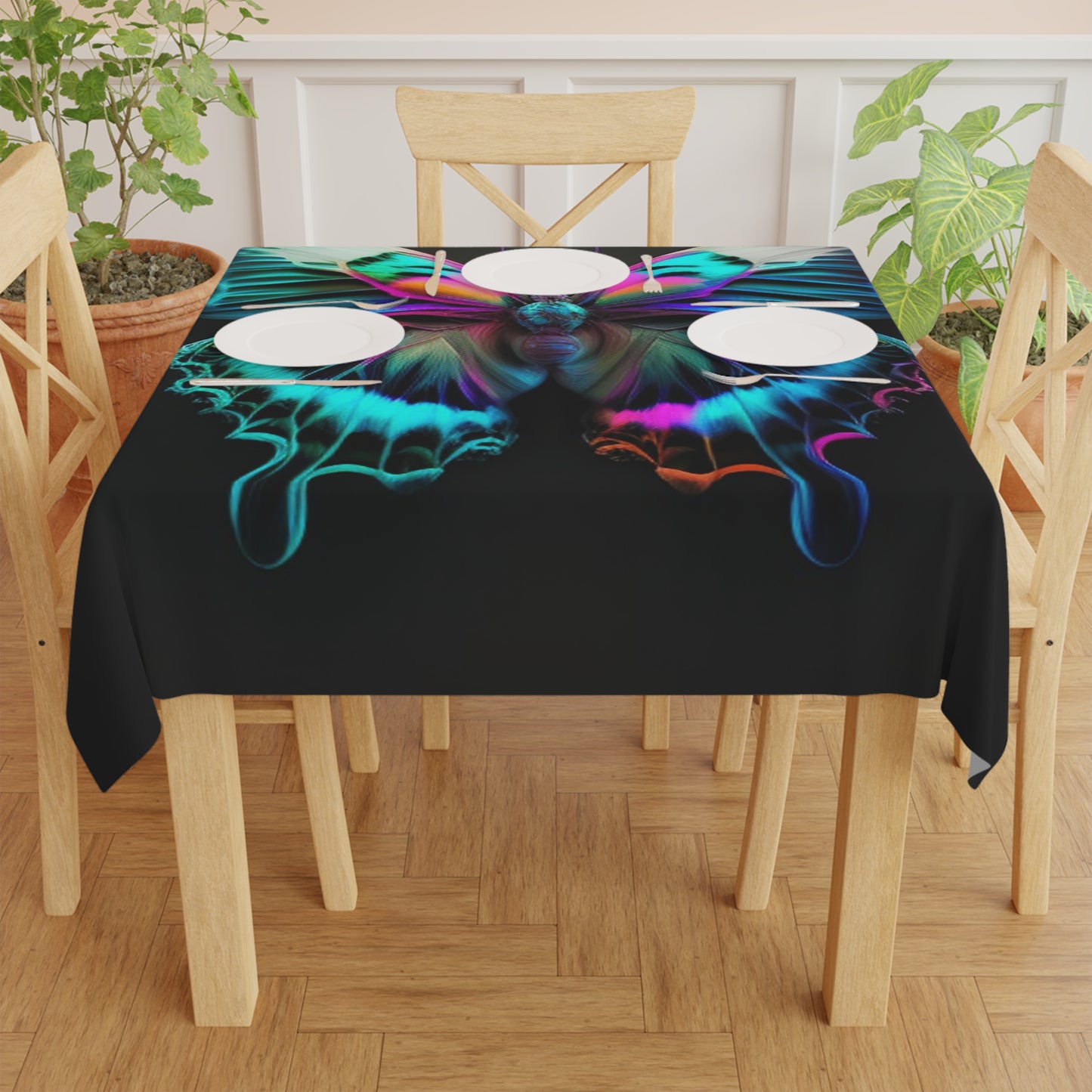 Tablecloth Neon Butterfly Fusion 4