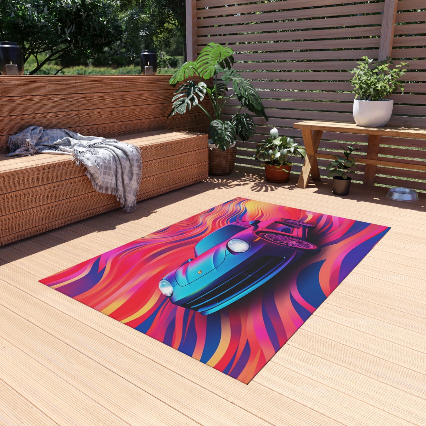 Outdoor Rug  Porsche Water Fusion 3