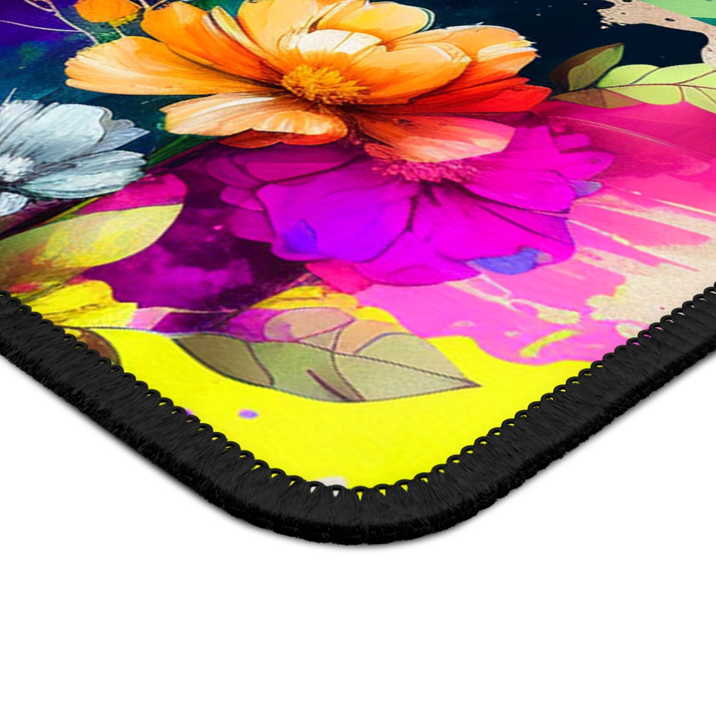 Gaming Mouse Pad  Bright Spring Flowers 5