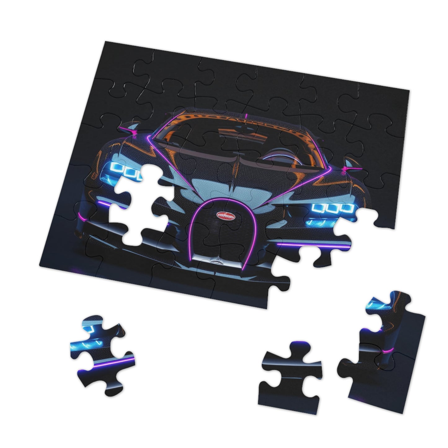 Jigsaw Puzzle (30, 110, 252, 500,1000-Piece) Hyper Bugatti Chiron 2