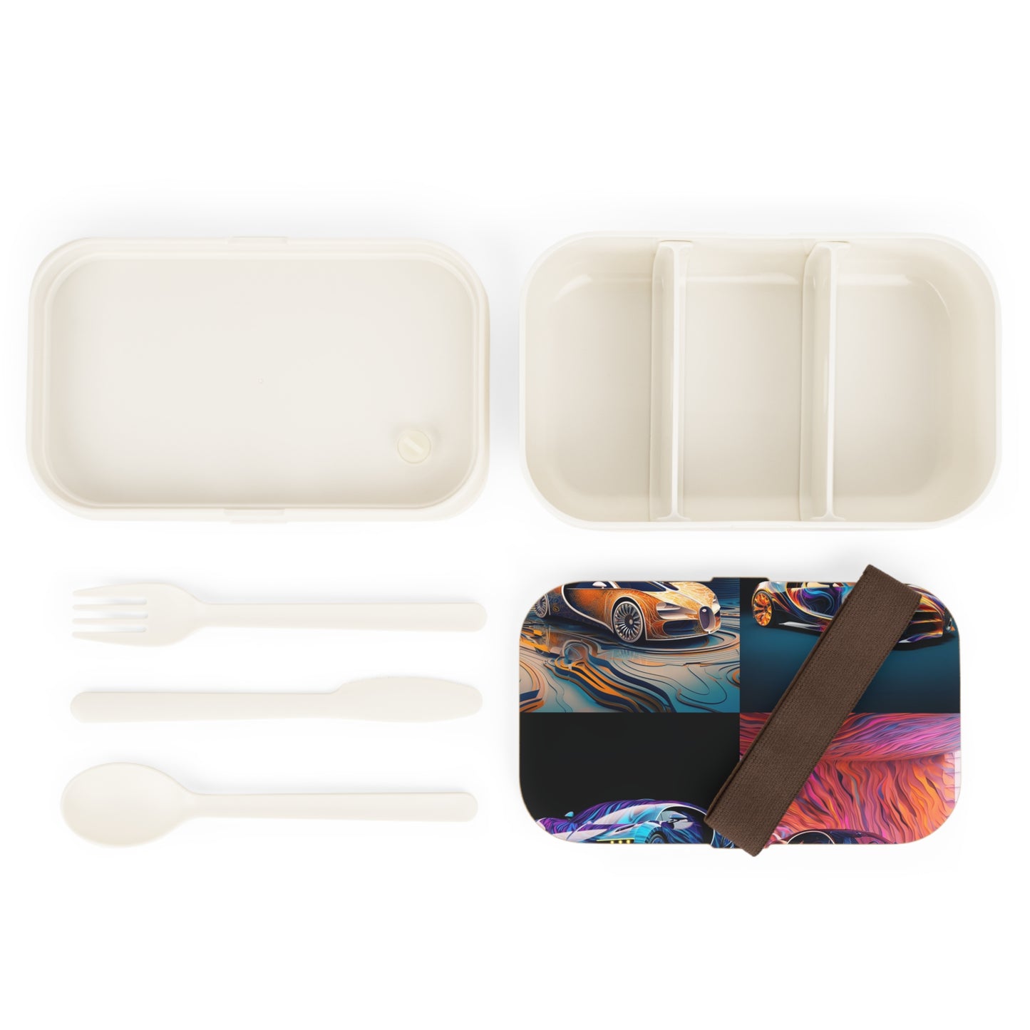 Bento Lunch Box Bugatti Abstract Flair 5
