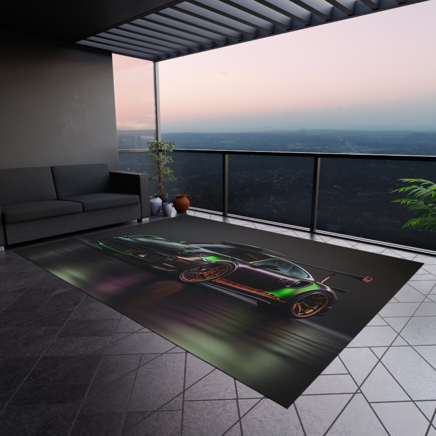 Outdoor Rug  Porsche Color 2