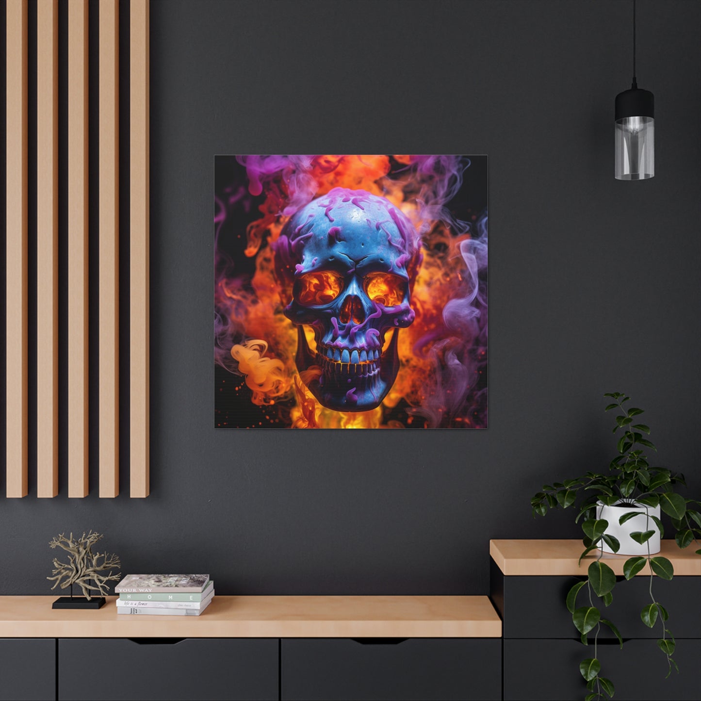 Canvas Gallery Wraps Macro Skull 3