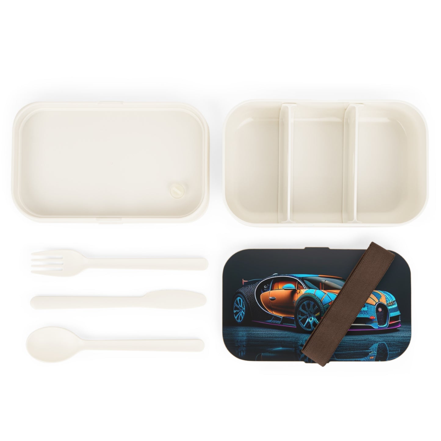 Bento Lunch Box Bugatti Blue 1