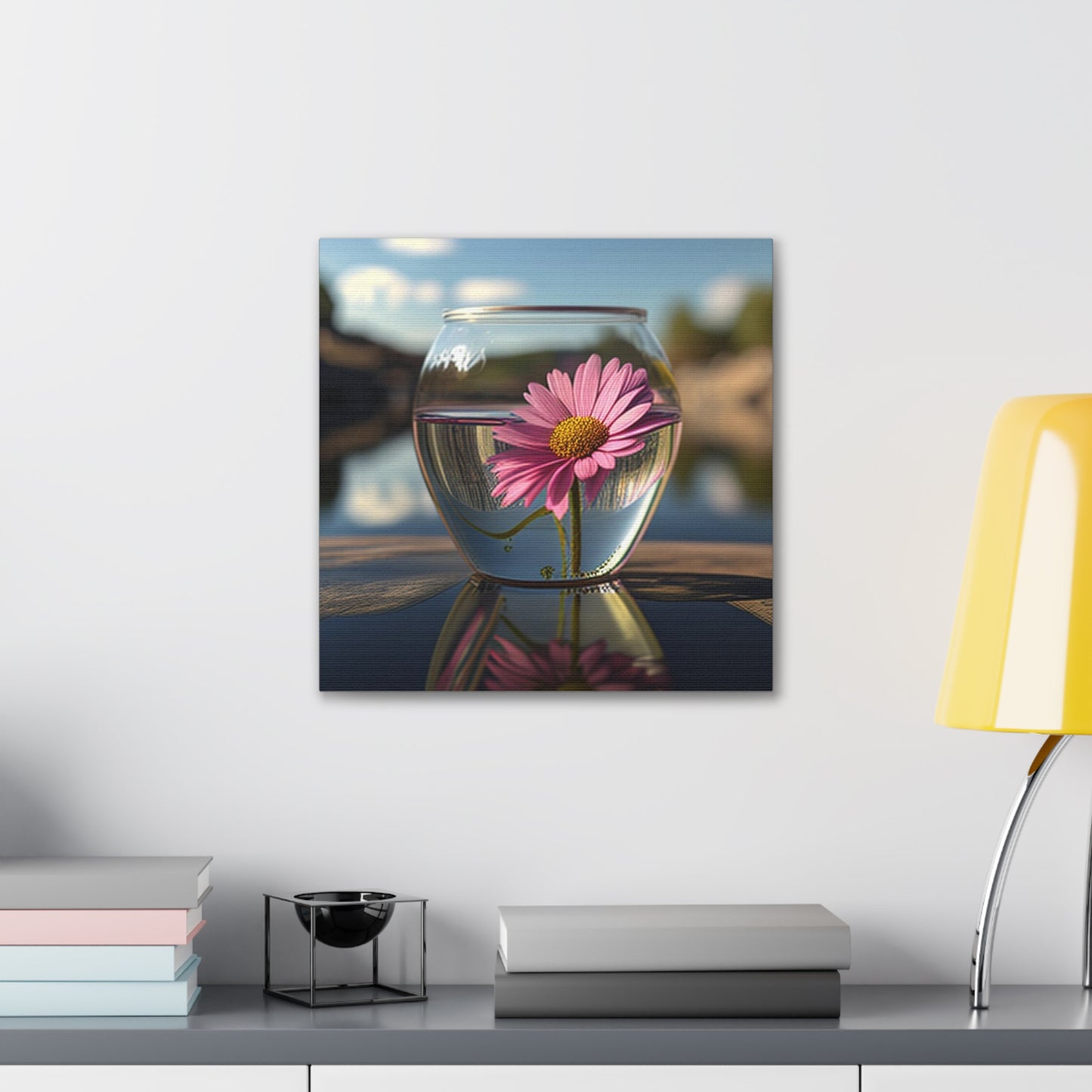 Canvas Gallery Wraps Pink Daisy 3