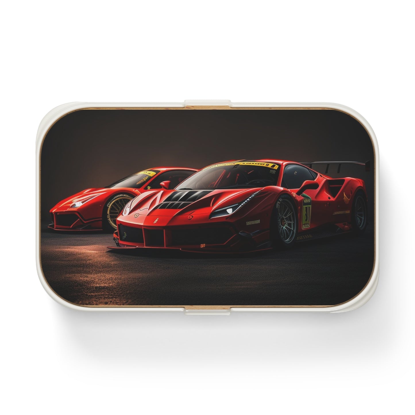 Bento Lunch Box Ferrari Red 4