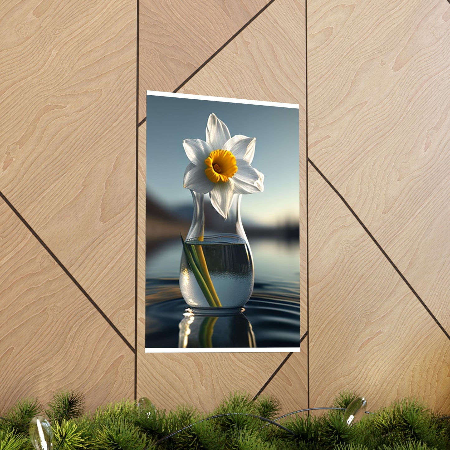 Premium Matte Vertical Posters Daffodil 3