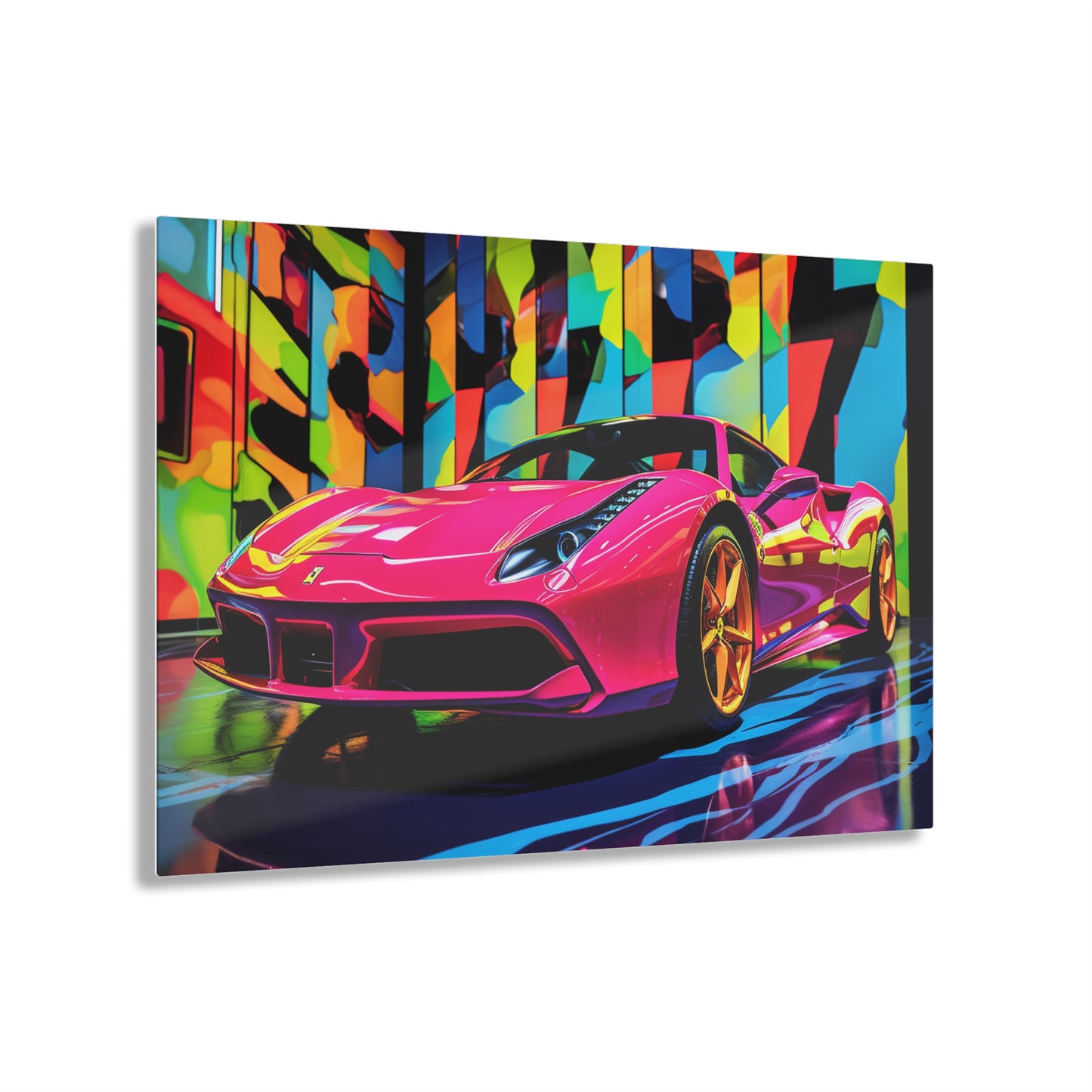 Acrylic Prints Ferrari Flair Macro 1