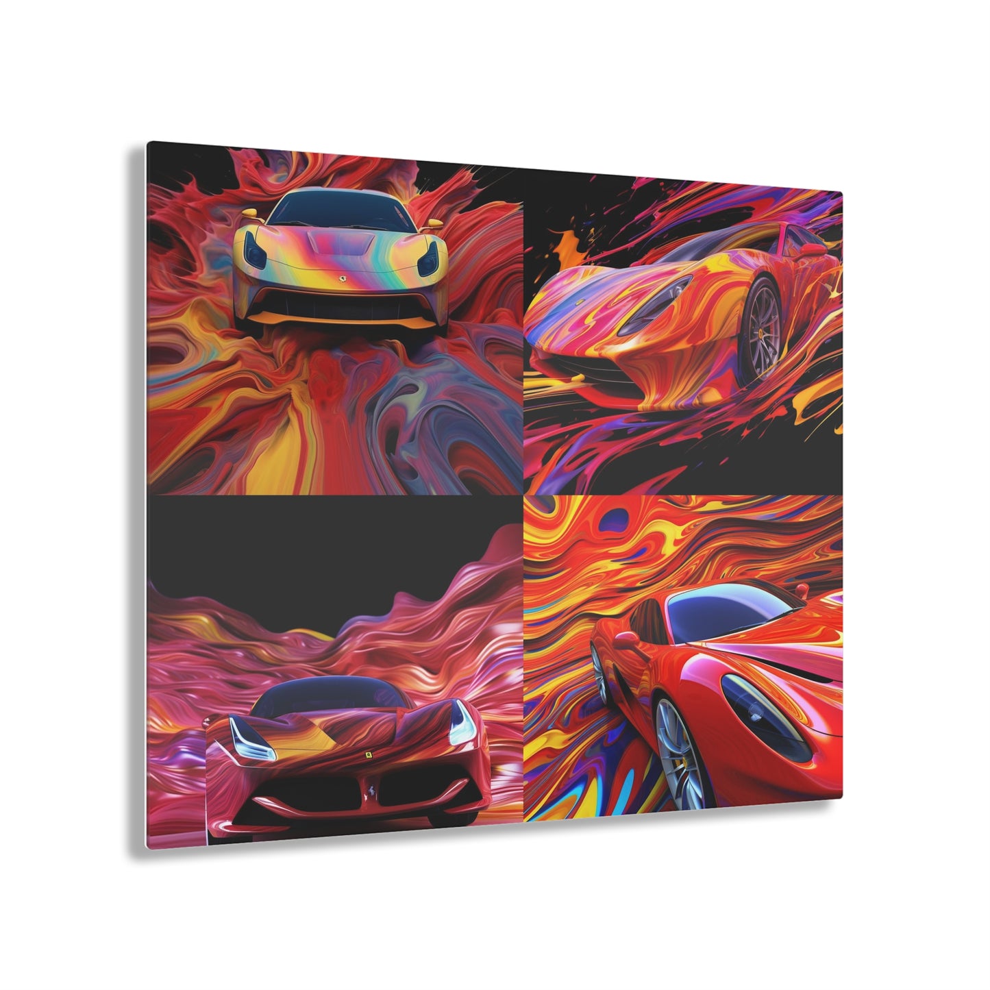 Acrylic Prints Ferrari Water Fusion 5