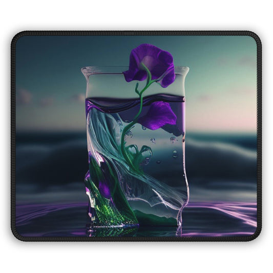 Gaming Mouse Pad  Purple Sweet pea in a vase 3
