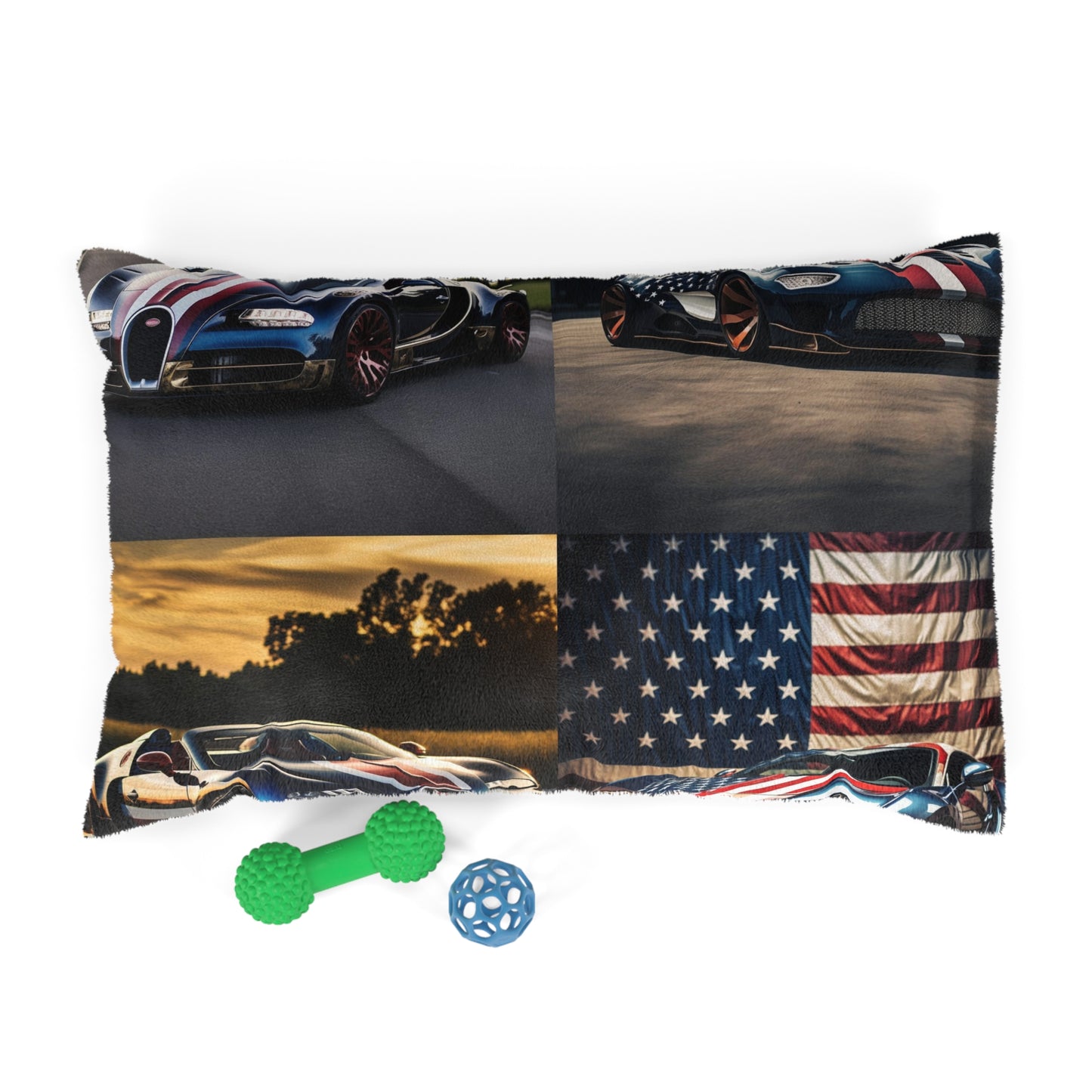 Pet Bed Bugatti Flag American 5