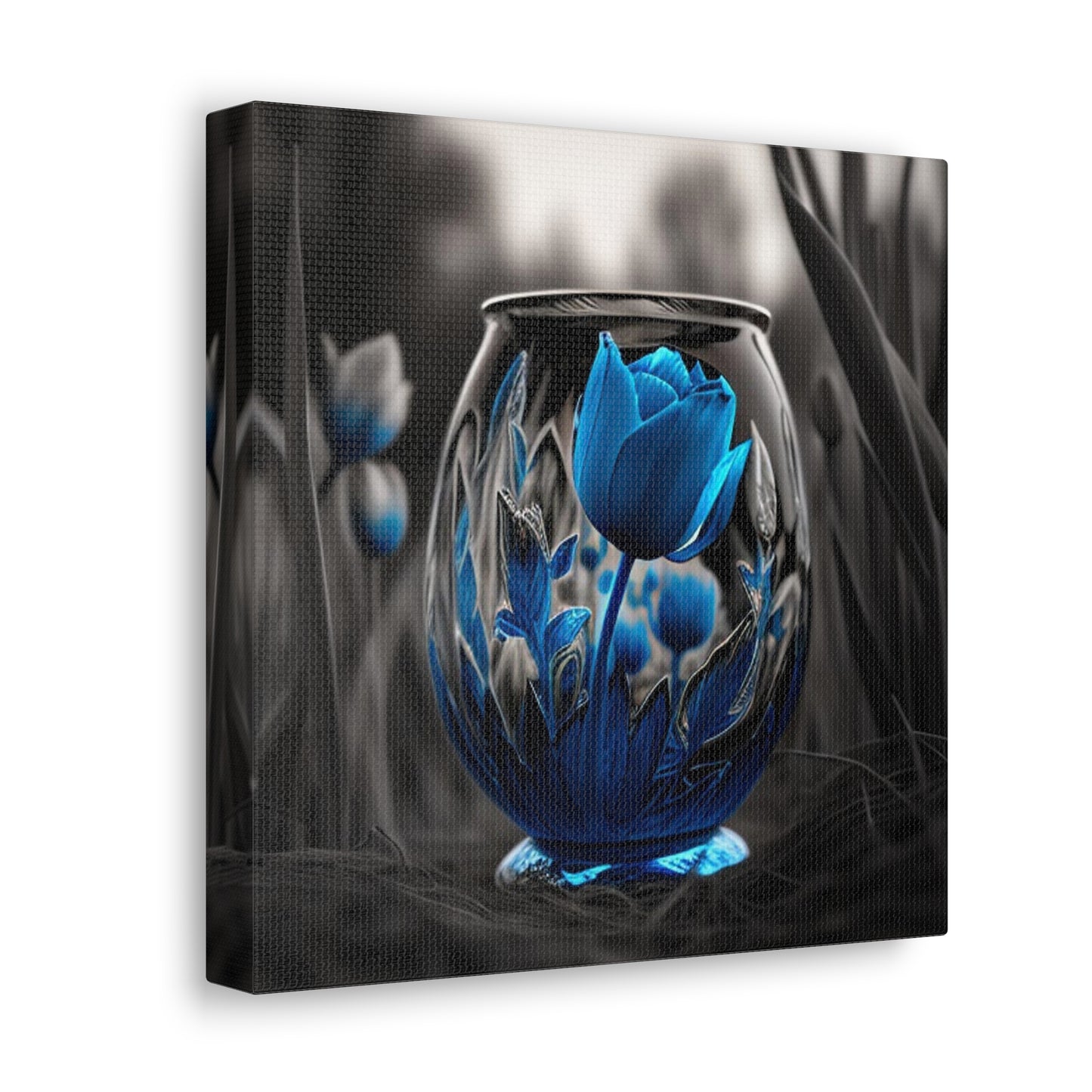 Canvas Gallery Wraps Tulip Blue 2