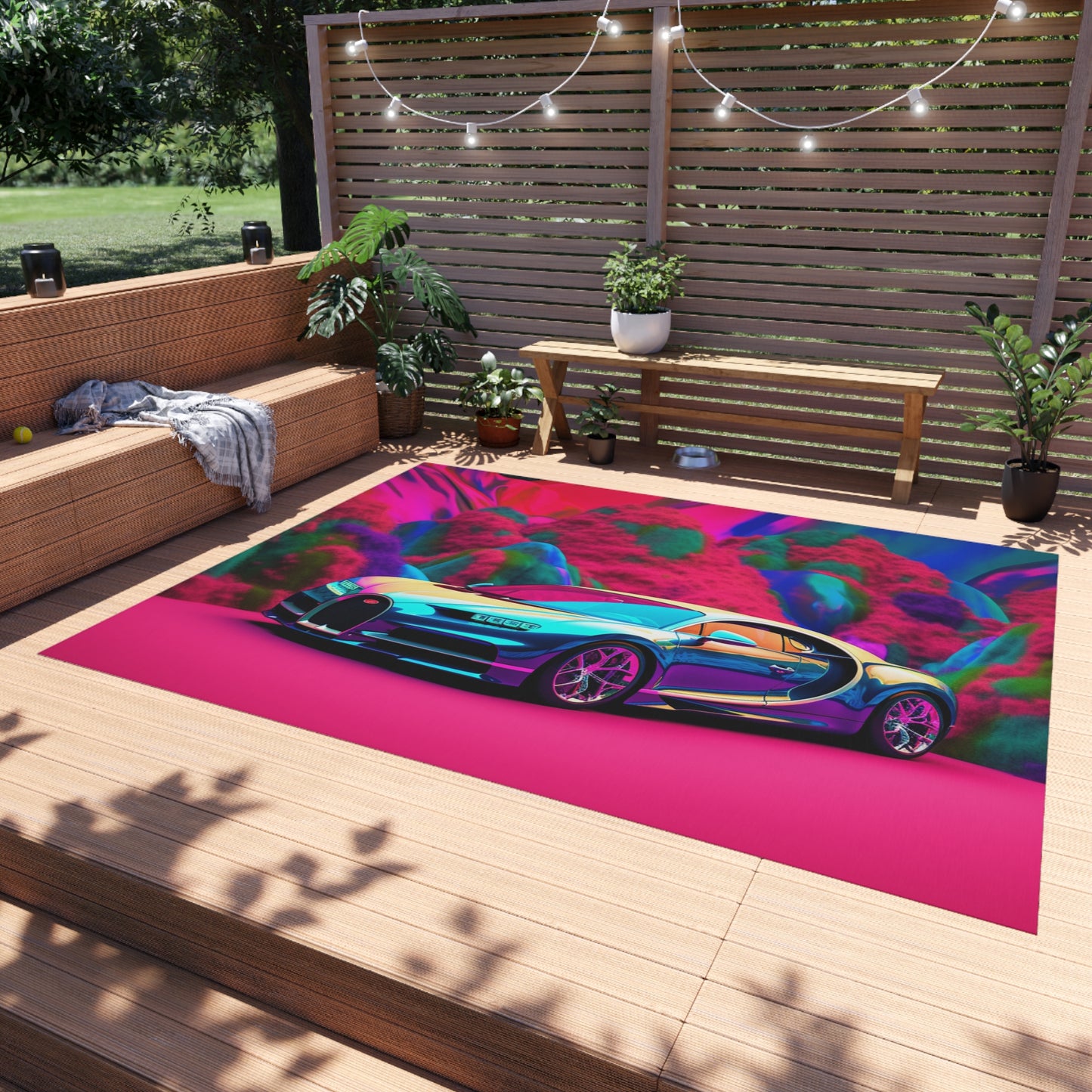 Outdoor Rug  Florescent Bugatti Flair 4